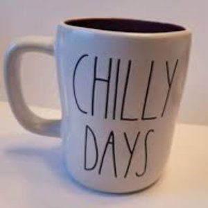 Rae Dunn Chilly Days/Cozy Nights Double Sided Mug